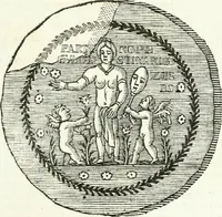 An illustration from Veteris gemmae ad Christianum usum exscalptae brevis explanatio ad academicos Etruscos Cortonenses (1732)