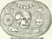 Picture 41 of 66 from Veteris gemmae ad Christianum usum exscalptae brevis explanatio ad academicos Etruscos Cortonenses (1732), leaf 259