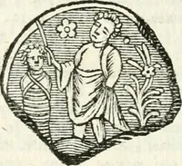An illustration from Veteris gemmae ad Christianum usum exscalptae brevis explanatio ad academicos Etruscos Cortonenses (1732)