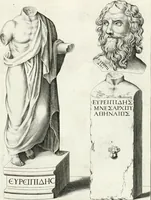 Picture 56 of 102 from Veterum illustrium philosophorum, poetarum, rhetorum, et oratorum imagines : ex vetustis nummis, gemmis, hermis, marmoribus, alijsque antiquis monumentis desumptae (1685), leaf 134