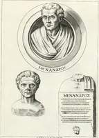 Picture 65 of 102 from Veterum illustrium philosophorum, poetarum, rhetorum, et oratorum imagines : ex vetustis nummis, gemmis, hermis, marmoribus, alijsque antiquis monumentis desumptae (1685), leaf 146