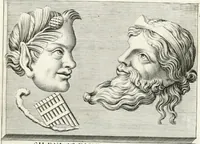 Picture 80 of 102 from Veterum illustrium philosophorum, poetarum, rhetorum, et oratorum imagines : ex vetustis nummis, gemmis, hermis, marmoribus, alijsque antiquis monumentis desumptae (1685), leaf 176