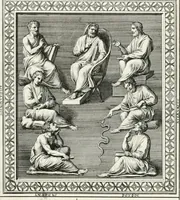 Picture 102 of 102 from Veterum illustrium philosophorum, poetarum, rhetorum, et oratorum imagines : ex vetustis nummis, gemmis, hermis, marmoribus, alijsque antiquis monumentis desumptae (1685), leaf 252