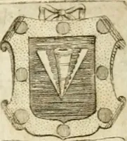 An illustration from Veterum Romanorum Religio castrametatio, disciplina militaris ut & balneae ex antiquis numismatibus & lapidibus demonstrata (1686)