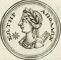An illustration from Veterum Romanorum Religio castrametatio, disciplina militaris ut & balneae ex antiquis numismatibus & lapidibus demonstrata (1686)
