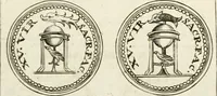 Picture 319 of 495 from Veterum Romanorum Religio castrametatio, disciplina militaris ut & balneae ex antiquis numismatibus & lapidibus demonstrata (1686), leaf 192