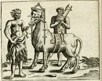 An illustration from Veterum Romanorum Religio castrametatio, disciplina militaris ut & balneae ex antiquis numismatibus & lapidibus demonstrata (1686)