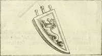 An illustration from Veterum Romanorum Religio castrametatio, disciplina militaris ut & balneae ex antiquis numismatibus & lapidibus demonstrata (1686)