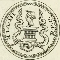 Picture 31 of 495 from Veterum Romanorum Religio castrametatio, disciplina militaris ut & balneae ex antiquis numismatibus & lapidibus demonstrata (1686), leaf 33