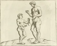 Picture 493 of 495 from Veterum Romanorum Religio castrametatio, disciplina militaris ut & balneae ex antiquis numismatibus & lapidibus demonstrata (1686), leaf 418