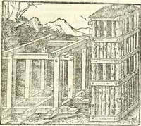 An illustration from Vetrvvio con il svo comento et figvre (1536)