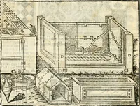 An illustration from Vetrvvio con il svo comento et figvre (1536)