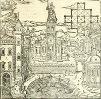 An illustration from Vetrvvio con il svo comento et figvre (1536)