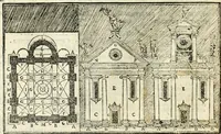 An illustration from Vetrvvio con il svo comento et figvre (1536)