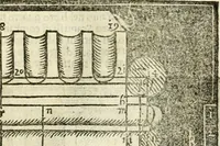 An illustration from Vetrvvio con il svo comento et figvre (1536)