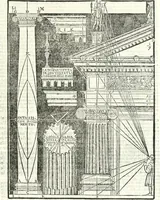An illustration from Vetrvvio con il svo comento et figvre (1536)