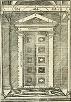 An illustration from Vetrvvio con il svo comento et figvre (1536)
