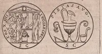 An illustration from Vetustalia, seu, Vetustatis admiranda (1664)