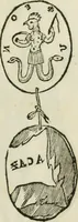 An illustration from Vetvstissimae tabvlae aeneae sacris aegyptiorum simulachris coelatae accurata explicatio : in qua antiquissimarum superstitionum origines, progressiones, ritus ad barbaram, graecam, romanamque historiam illustrandam enarrantur, & multa scriptorum veterum loca qua explanantur, qua emendantur (1605)
