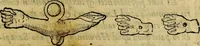 An illustration from Vetvstissimae tabvlae aeneae sacris Aegyptiorum simulachris coelatae accurata explicatio, in qua antiquissimarum superstitionum origines, progressiones, ritus ad barbaram, graecam, romanamque historiam illustrandam enarrantur, & multa scriptorum veterum loca qua explanantur, qua emendantur: (1605)