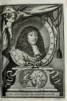 An illustration from Viage del rey nuestro señor don Felipe Quarto el Grande, a la frontera de Francia : funciones reales, del desposorio, y entregas de la serenissima señora infante de España doña Maria Teresa de Austria : vistas de Sus Magestades catolica y christianissima, señora reyna christianissima madre, y señor duque de Anjou : solemne iuramento de la paz, y sucessos de ida, y buelta de la jornada, en relacion diaria (1667)