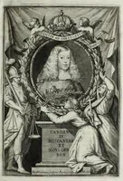 Picture 1 of 6 from Viage del rey nuestro señor don Felipe Quarto el Grande, a la frontera de Francia : funciones reales, del desposorio, y entregas de la serenissima señora infante de España doña Maria Teresa de Austria : vistas de Sus Magestades catolica y christianissima, señora reyna christianissima madre, y señor duque de Anjou : solemne iuramento de la paz, y sucessos de ida, y buelta de la jornada, en relacion diaria (1667), leaf 9
