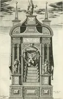 An illustration from Viagem da Catholica Real Magestade del Rey D. Filipe II N.S. ao Reyno de Portvgal e rellaçao do solene recebimento que nelle se lhe fez S. Magestade a mandou (1621)