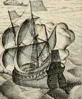 An illustration from Viagem da Catholica Real Magestade del Rey D. Filipe II N.S. ao Reyno de Portvgal e rellaçao do solene recebimento que nelle se lhe fez S. Magestade a mandou (1621)