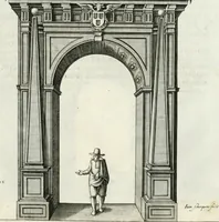 An illustration from Viagem da Catholica Real Magestade del Rey D. Filipe II N.S. ao Reyno de Portvgal e rellaçao do solene recebimento que nelle se lhe fez S. Magestade a mandou (1621)
