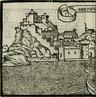Picture 9 of 161 from Viaggio da Venetia al Santo Sepolcro, et al monte Sinai; col dissegno delle città, castelli, ville, chiese, monasterij, isole, porti, & fiumi, che sin là si ritrouano; et vna breue regola di quanto si dee osseruar nel detto viaggio, e quel che si paga da luoco à luoco, sì di dacij, come d'altre cose (1606), leaf 17