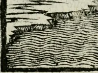 An illustration from Viaggio da Venetia al Santo Sepolcro, et al monte Sinai; col dissegno delle città, castelli, ville, chiese, monasterij, isole, porti, & fiumi, che sin là si ritrouano; et vna breue regola di quanto si dee osseruar nel detto viaggio, e quel che si paga da luoco à luoco, sì di dacij, come d'altre cose (1606)