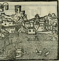 Picture 10 of 161 from Viaggio da Venetia al Santo Sepolcro, et al monte Sinai; col dissegno delle città, castelli, ville, chiese, monasterij, isole, porti, & fiumi, che sin là si ritrouano; et vna breue regola di quanto si dee osseruar nel detto viaggio, e quel che si paga da luoco à luoco, sì di dacij, come d'altre cose (1606), leaf 18