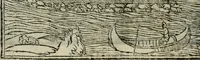 An illustration from Viaggio da Venetia al Santo Sepolcro, et al monte Sinai; col dissegno delle città, castelli, ville, chiese, monasterij, isole, porti, & fiumi, che sin là si ritrouano; et vna breue regola di quanto si dee osseruar nel detto viaggio, e quel che si paga da luoco à luoco, sì di dacij, come d'altre cose (1606)