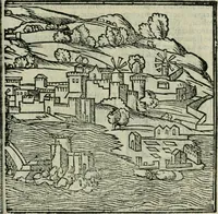 Picture 18 of 161 from Viaggio da Venetia al Santo Sepolcro, et al monte Sinai; col dissegno delle città, castelli, ville, chiese, monasterij, isole, porti, & fiumi, che sin là si ritrouano; et vna breue regola di quanto si dee osseruar nel detto viaggio, e quel che si paga da luoco à luoco, sì di dacij, come d'altre cose (1606), leaf 26