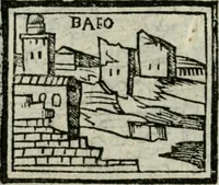 Picture 19 of 161 from Viaggio da Venetia al Santo Sepolcro, et al monte Sinai; col dissegno delle città, castelli, ville, chiese, monasterij, isole, porti, & fiumi, che sin là si ritrouano; et vna breue regola di quanto si dee osseruar nel detto viaggio, e quel che si paga da luoco à luoco, sì di dacij, come d'altre cose (1606), leaf 27