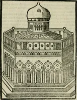 Picture 27 of 161 from Viaggio da Venetia al Santo Sepolcro, et al monte Sinai; col dissegno delle città, castelli, ville, chiese, monasterij, isole, porti, & fiumi, che sin là si ritrouano; et vna breue regola di quanto si dee osseruar nel detto viaggio, e quel che si paga da luoco à luoco, sì di dacij, come d'altre cose (1606), leaf 37