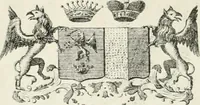 An illustration from Viaje del infante cardenal Don Fernando de Austria, desde 12. de abril 1632. que saliò de Madrid con Su Magestad D. Felipe IV. su hermano para la çiudad de Barçelona, hasta 4. de noviembre de 1634. que entrò en la de Bruselas (1635)