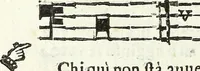 An illustration from Via retta della voce corale (1671)