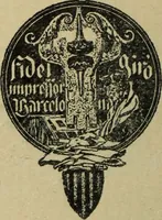 An illustration from Viatge al Purgatori de Sant Patrici (1917)