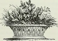 An illustration from Victorian gardens: The art of beautifying suburban home grounds (1870)