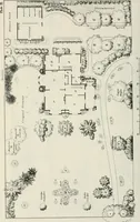 An illustration from Victorian gardens: The art of beautifying suburban home grounds (1870)