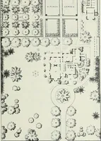 An illustration from Victorian gardens: The art of beautifying suburban home grounds (1870)