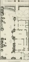 An illustration from Victorian gardens: The art of beautifying suburban home grounds (1870)