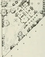 An illustration from Victorian gardens: The art of beautifying suburban home grounds (1870)