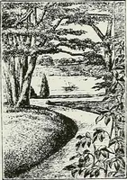 An illustration from Victorian gardens: The art of beautifying suburban home grounds (1870)