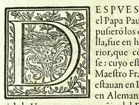 An illustration from Vida del .P. Ignacio de Loyola, fundador de la religion de la Compañia de Iesus: y de los padres maestro Diego Laynez, y Francisco de Borja ... En las quales se contiene su fundacion, progresso, y aumento, hasta el año de 1572. Escritas por el padre Pedro de Ribadeneyra (1593)