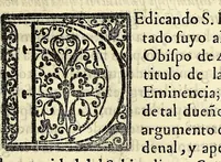 An illustration from Vida del santo padre, y gran siervo de Dios el B. Francisco de Borja, tercero general de la Compañia de Iesus ... Vàn añadidas sus obras, que no estauan impressas antes. (1644)