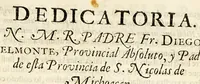 An illustration from Vida del venerable P. y exemplarissimo varon, el M. F. Diego Basalenque ... de San Nicolas de Michoacan, de la orden de N.P. San Agustin. (1664)