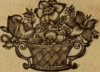 An illustration from Vida, virtudes, trabajos favores y milagros de la Ven. M. sor Maria de Jesus angelopolitana religiosa (1683)
