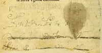 An illustration from Vida, virtudes, trabajos fabores, y milagros de la Ven. M. sor Maria de Jesus Angelopolitana religiosa en el insigne Convento de la Limpia Concepcion de la Ciudad de los Angeles, en la Nueva España; y natural de ella ... (1683)